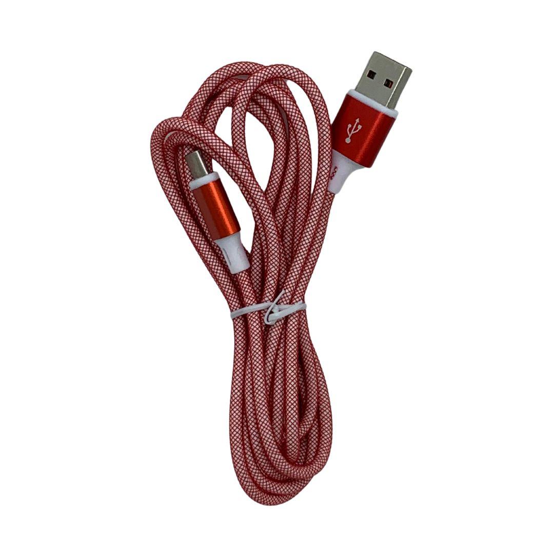 Champion 65W SuperVOOC Type-C Data Sync & Fast Charging Cable , Compatible with Samsung, Mi, Realme, Oppo, Vivo, OnePlus, Nothing Devices, Fishnet , 100cm (Red) - Image 5
