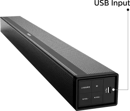 Philips Audio HTL4080/94 80w 5.0 Channel Wireless;HDMI Soundbar Speaker (Black) - Image 5