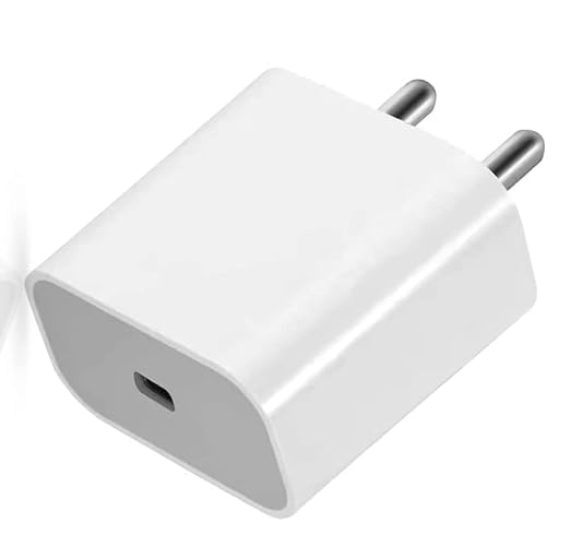 Champion Type C PD 25W Charger for All Plus/Pro/Pro Max Models (iPhone 15/iPhone 14/iPhone 13/iphone 12 & Others) with Built in protections & Compact Design (White) - Image 3