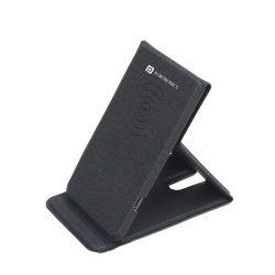 51QzawUWiML._SL1200_ Portronics Freedom Fold 15W Foldable Wireless Charger with Premium PU Leather, 1 Mtr Type C Charging Cable Compatible with iPhone 8 & Above and Other QI Enabled Devices(Black )