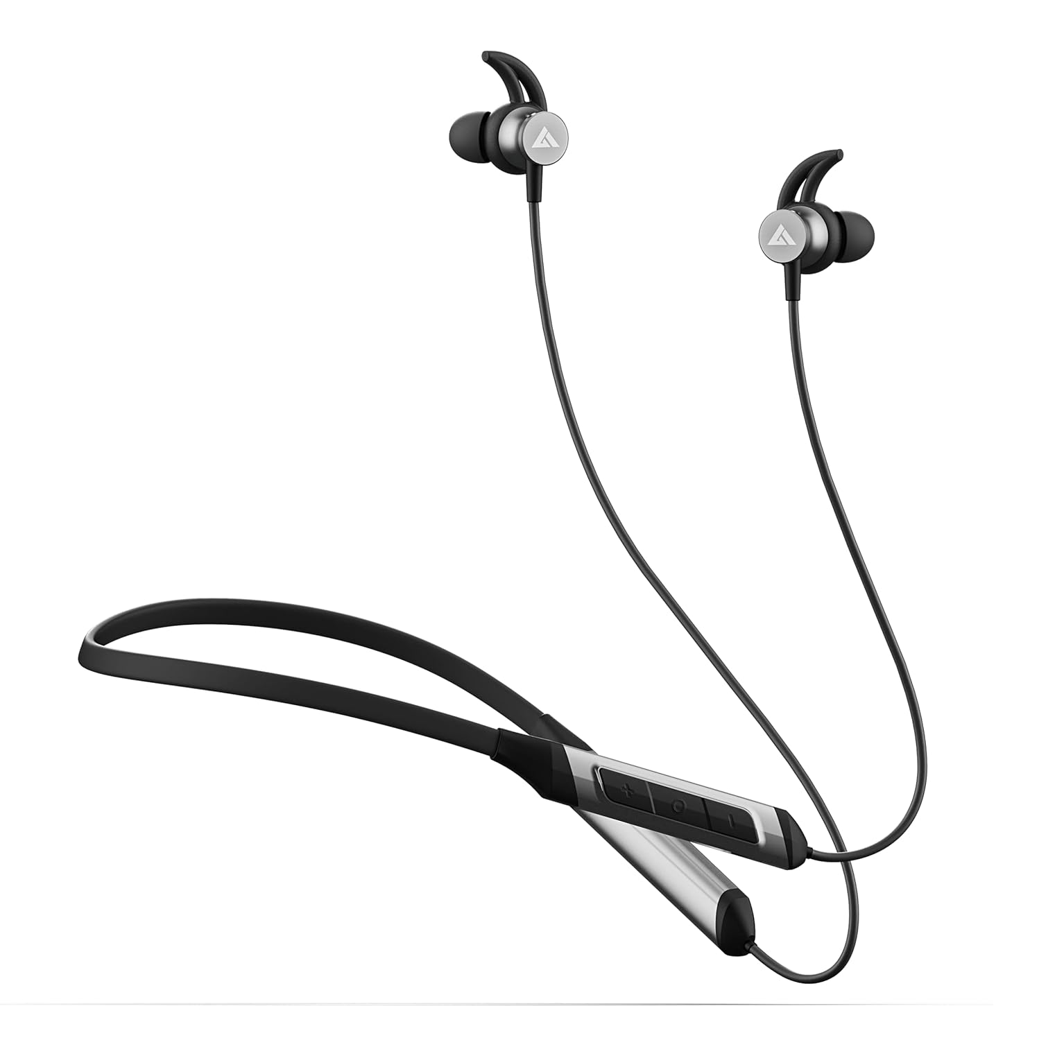 Boult Audio XCharge Wireless in Ear Bluetooth Neckband with ENC Mic, 28H Playtime, Type-C Fast Charging (Black)