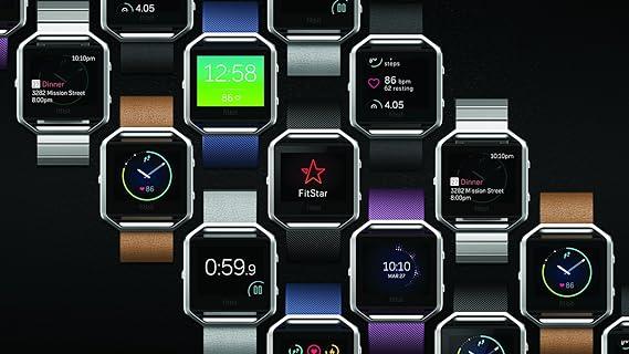 Fitbit Blaze Smart Fitness Watch,Time Display, Plum, Small 13.9cm X 17.0cm (5.5 - 6.7 inch)- Purple - Image 5