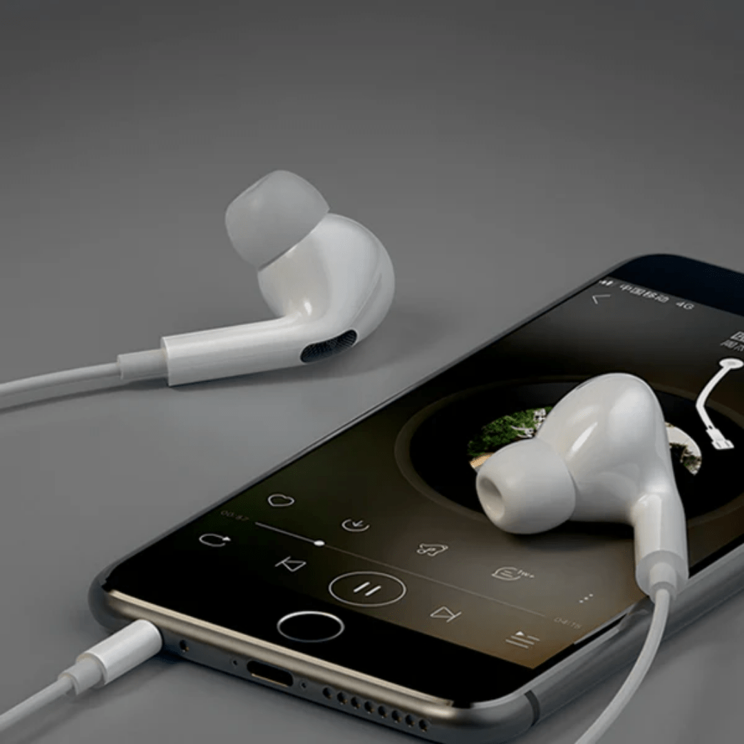 Champion Wired Earphone For Android and IOS (White) - Image 3