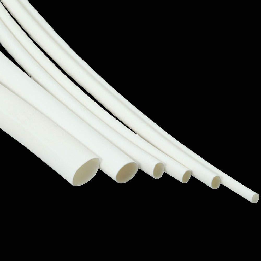 Heat Shrink Wrapping Tube 10mm Repair Mobile Phone Charger Cables, Head Set Wires, Electrical Cables (White) - Image 2