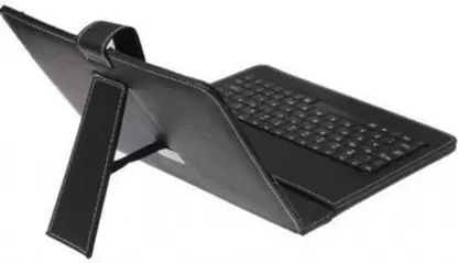 Champion 24.6cm ( 9.7 Inch ) Micro USB Keyboard Tablet Case ,Synthetic Leather Carry Cover for Tablet (Black) - Image 2