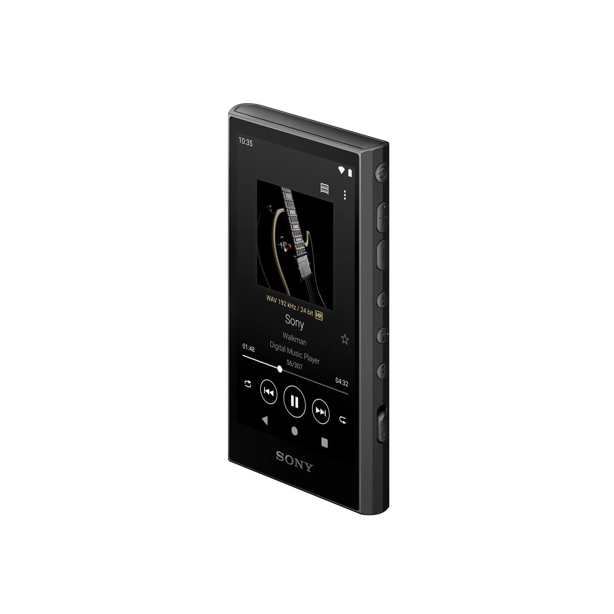 Sony NW-A306 32GB Walkman Hi-Res Digital Music Player, Android 12.0, 3.6" Touch Screen, S-Master HX, DSEE-HX, Wi-Fi, Bluetooth, USB Type-C (Black) - Image 2