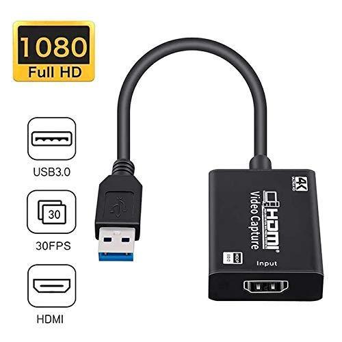 HDMI 4K USB 3.0 to HDMI for Video Capture Record Box 1080P HDMI USB Capture Card Adapter for Game Record Live Stream - Image 3