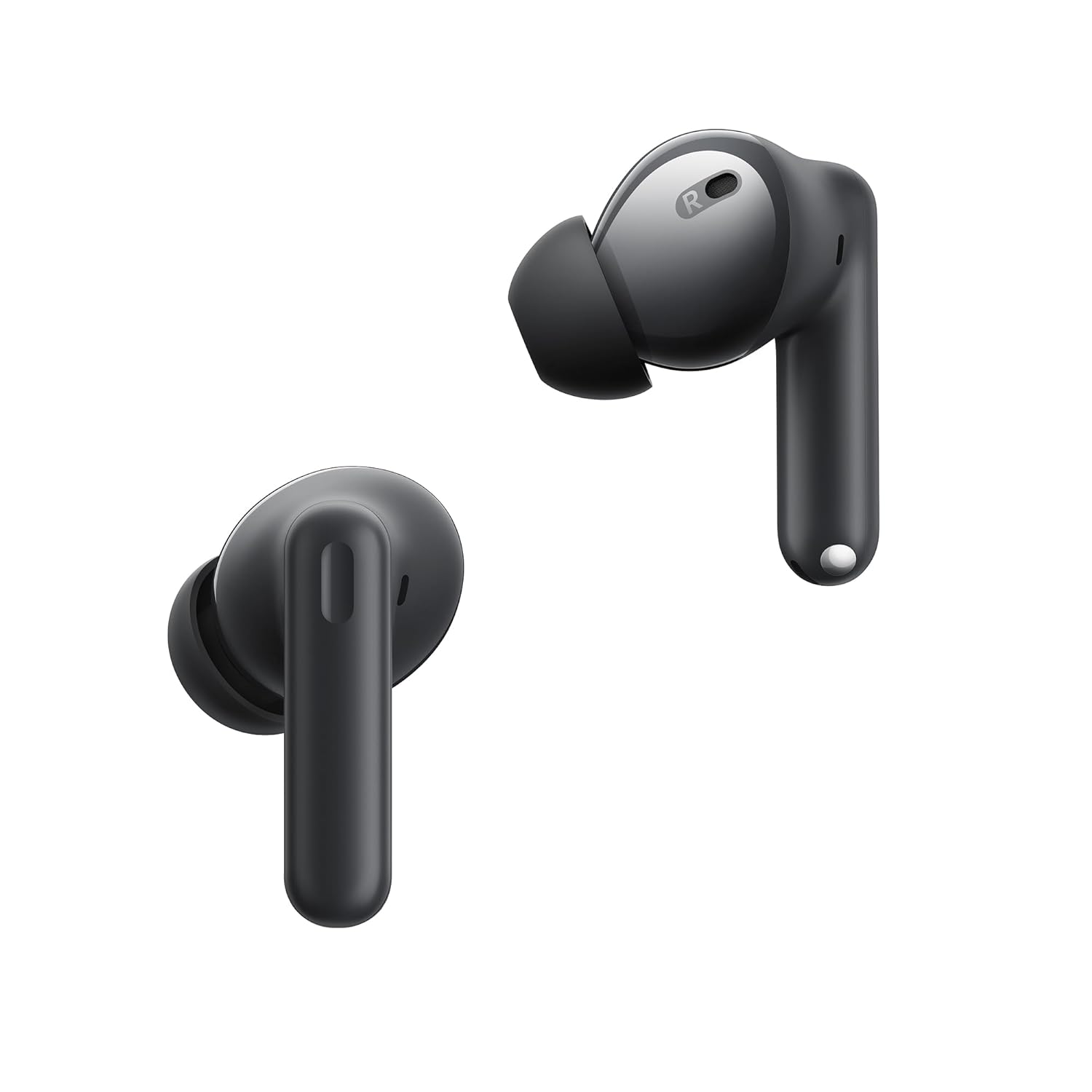 Realme Buds T300 TWS Earbuds - 40H Playtime, 30dB ANC, 360° Spatial Audio, Dolby Atmos, 12.4mm Dynamic Bass Boost Driver, IP55 Water & Dust Resistant (Stylish Black) - Image 4