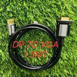 5dab0ccf-39ea-45b8-8acf-e971265479b9 DP to VGA Adapter Cable Male to Male HD Video 1080P for Computer, Monitor, TV, Projector, PC, HDTV, Desktop, Laptop , 1.5m