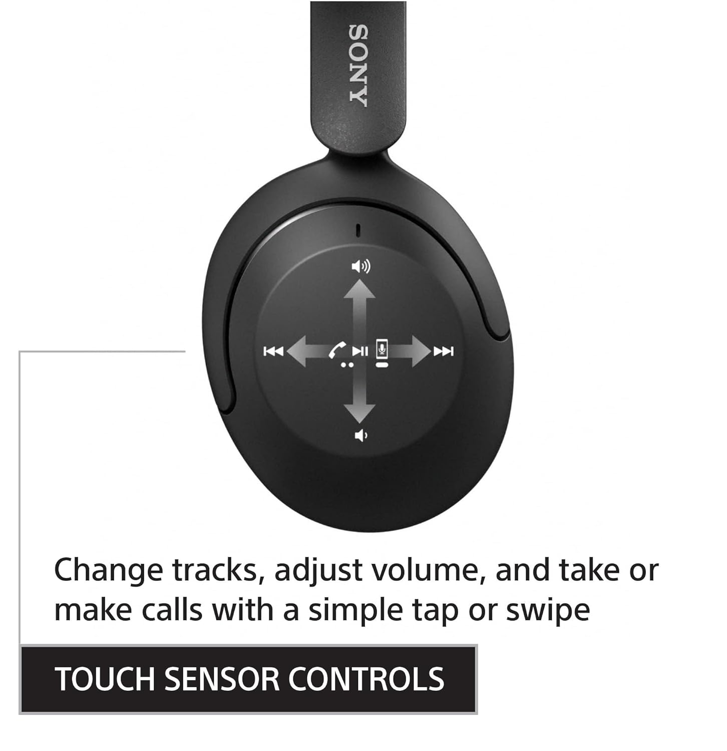 Sony WH-XB910N Extra BASS Noise Cancelling Headphones – Wireless Bluetooth Over-Ear Headset with Mic, Alexa, Google Fast Pair, AUX, Swift Pair, 30Hrs Battery Life (Black) - Image 4