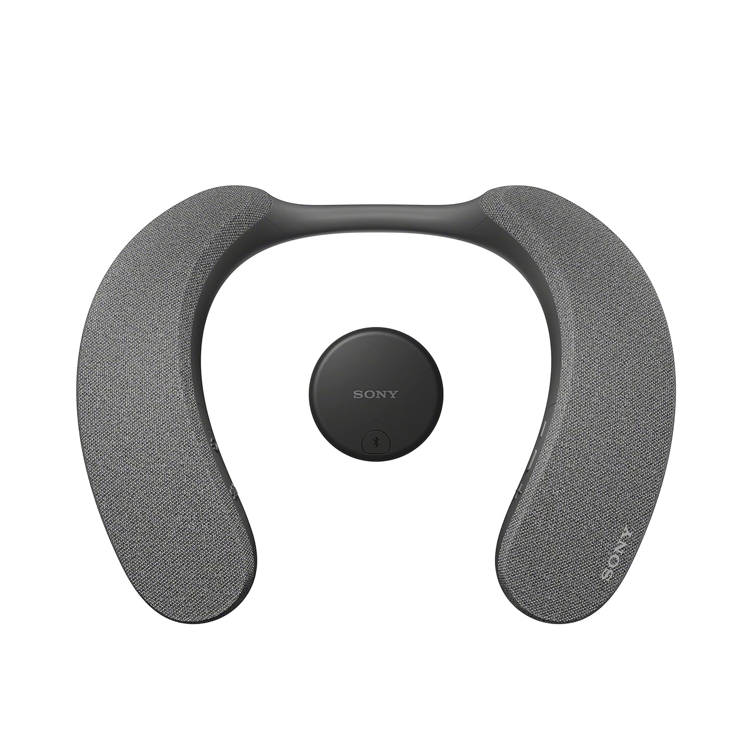 Sony SRS-NS7 Wireless Neckband Bluetooth Speaker with Dolby Atmos Personalized Home Theater Audio, Built-in mic, 12 Hours of Battery Life, and Included Wireless TV Adaptor WLA-NS7-Black - Image 3