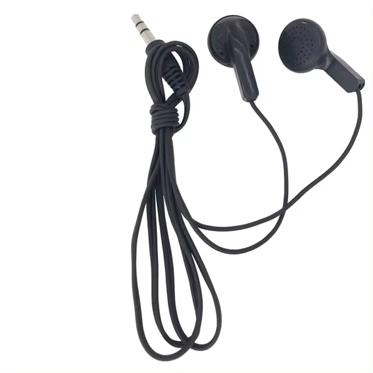 earphone 1 3.5mm Wired Earphone without Mic (Black)