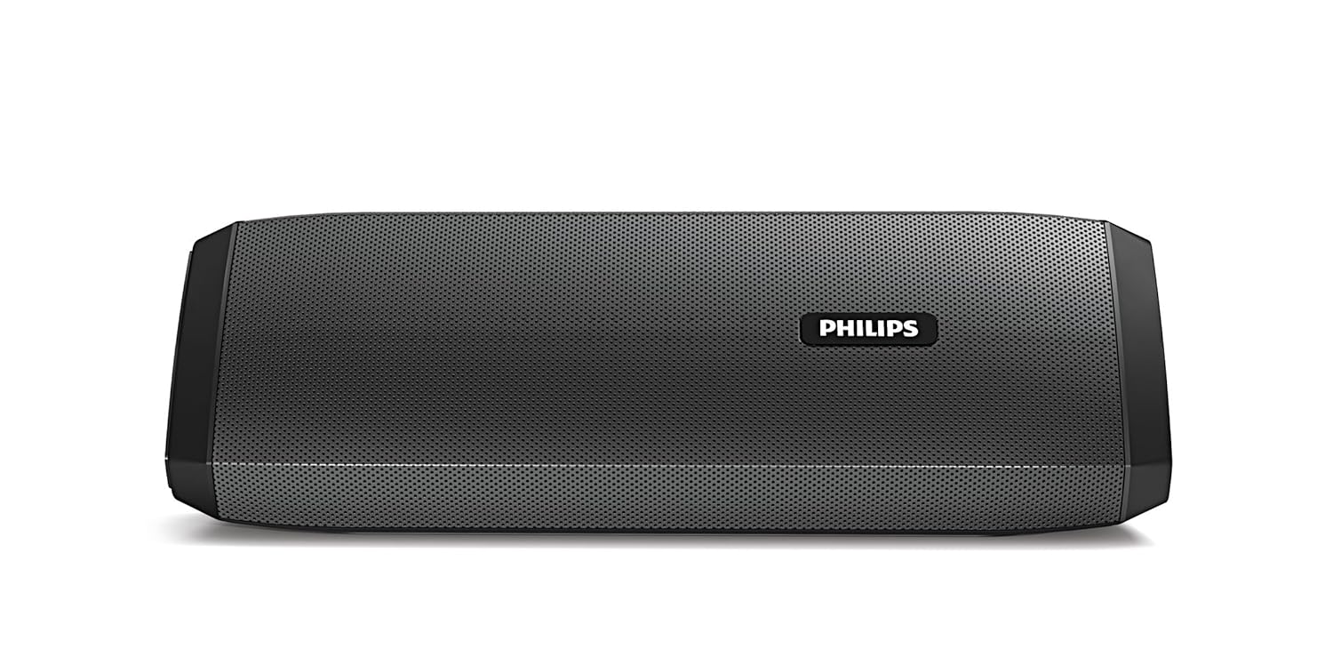 Philips BT122/94 Wireless Portable Speaker - Renewed (Black) - Image 2
