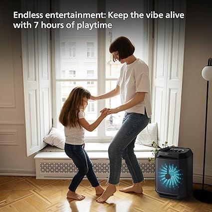 Philips TAX2208 Bluetooth Party Speaker, 30W, Black - Image 3