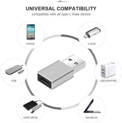 USB (M) to Type-C (F) OTG Connector (OTG )for iPhone, MacBook, iPad, Galaxy Note, Google Pixel - Image 5