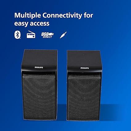 Philips Audio TAV5257 45W 2.1 Channel Multimedia Speaker - Image 3