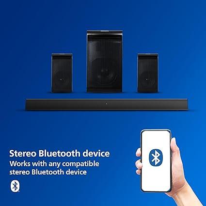 Philips Audio TAV5257 45W 2.1 Channel Multimedia Speaker - Image 4
