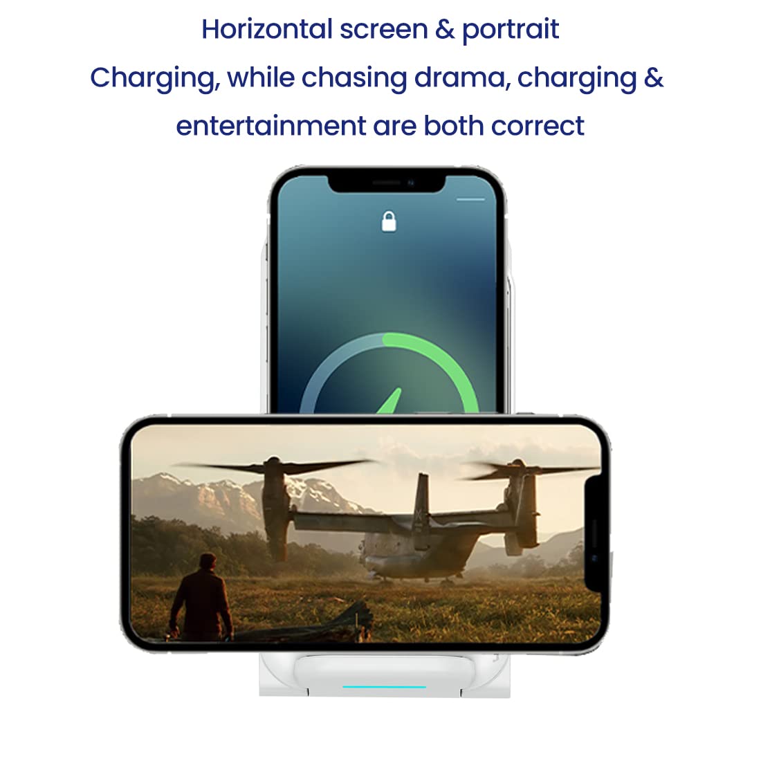 Stuffcool WC720 Foldable 15W Wireless Charger – Compatible with iPhone 13, iPhone 12, Samsung S21/S21 Ultra, Note 20 Ultra, and Other Flagship Devices - Image 5