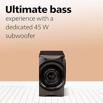 Philips SPA8000B/94 5.1 Channel Multimedia Speaker System, Black - Image 5