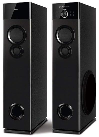 Philips Audio SPA9120B/94 Tower Speakers with Bluetooth Connectivity - Image 2
