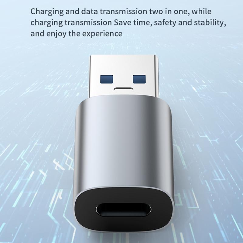 USB (M) to Type-C (F) OTG Connector (OTG )for iPhone, MacBook, iPad, Galaxy Note, Google Pixel - Image 2