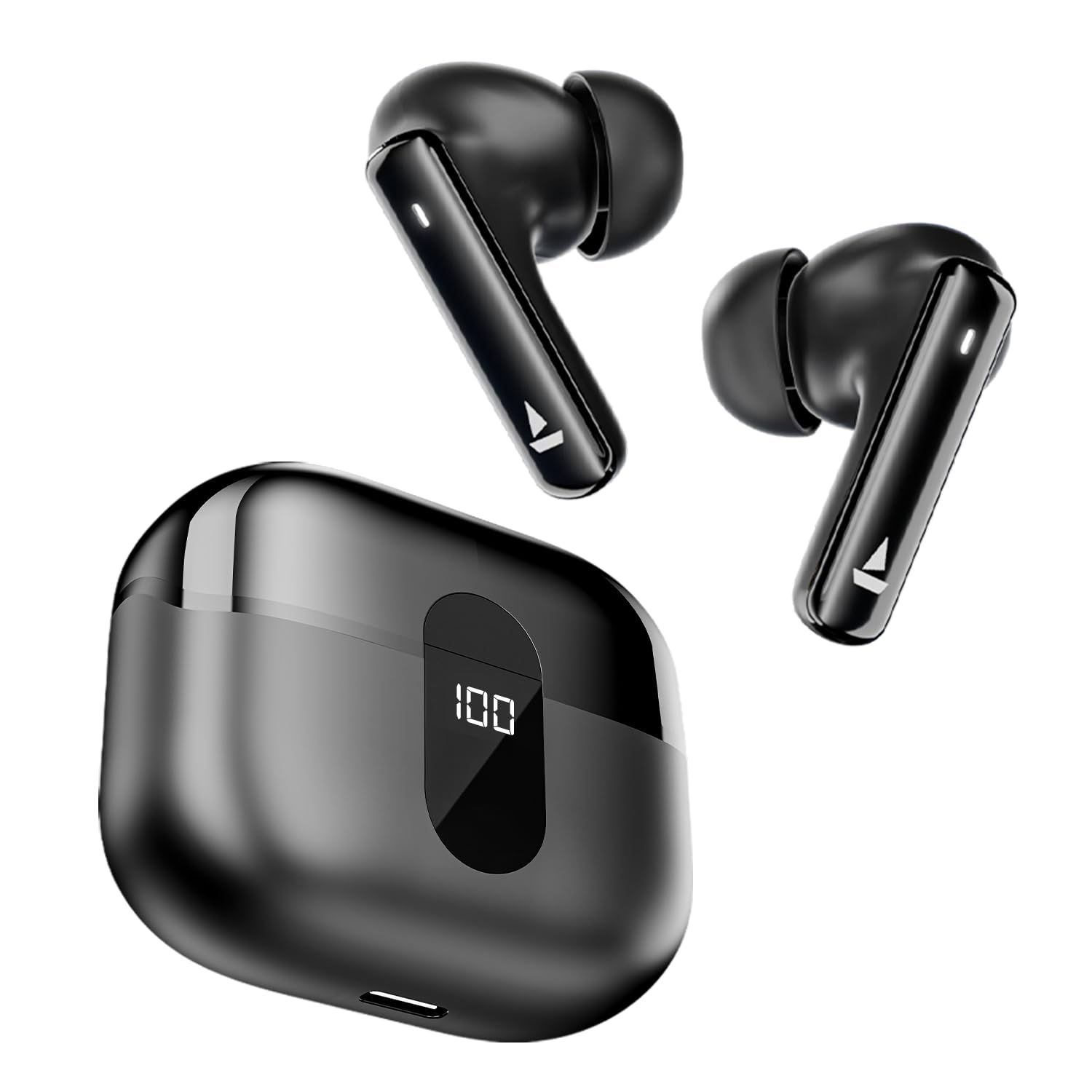 boAt Airdopes 121 Pro Plus Truly Wireless Earbuds - 100 Hours Playtime, 4 Mics with ENx™, 50ms Low-Latency Beast™ Mode, ASAP™ Charge, IWP™ Tech, BT v5.3, IPX5
