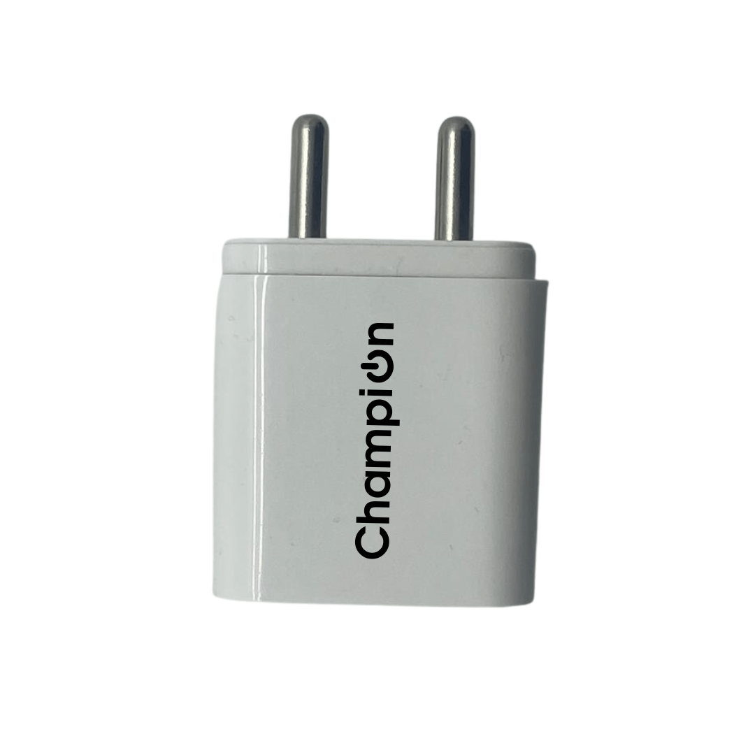 Champion 12W 5V/2.4A DC Single USB Port Mobile Charger | Wall Adapter for Android & USB Devices (Pack Of 20 Pcs) - Image 6