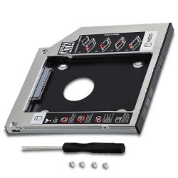 2nd Hard Drive Caddy Laptop 2nd Hard Drive Caddy 9.5 mm CD DVD Drive Slot for SSD and HDD