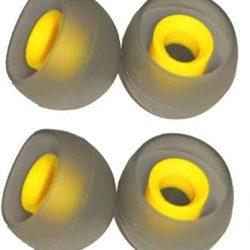 Silicone Rubber Earbuds for Realme Buds | Replacement Earpads & Earplugs | Medium Size Rubber Ear Cushions
