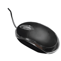 475 Wired Optical Mouse AD-201,USB 2.0, 1000 DPI, Plug & Play – Black