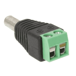 700x700 DC Male Jack Plug (5.5X2.1mm) to Screw Terminal Connector - Ideal for DIY Projects