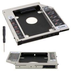 AD-CP-181 Laptop 2nd Hard Drive Caddy 12.7 mm CD Laptop 2nd Hard Drive Caddy 12.7mm CD DVD Drive Slot for SSD and HDD
