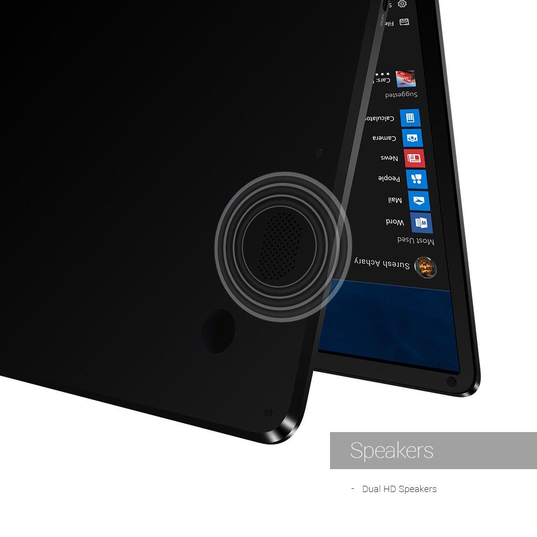 RDP ThinBook 1430B-14.1â€( 35.81cm) Ultra-Slim Laptop with Quad-Core Processor, 2GB RAM, 32GB Storage, Linux OS, (Black) - Image 3