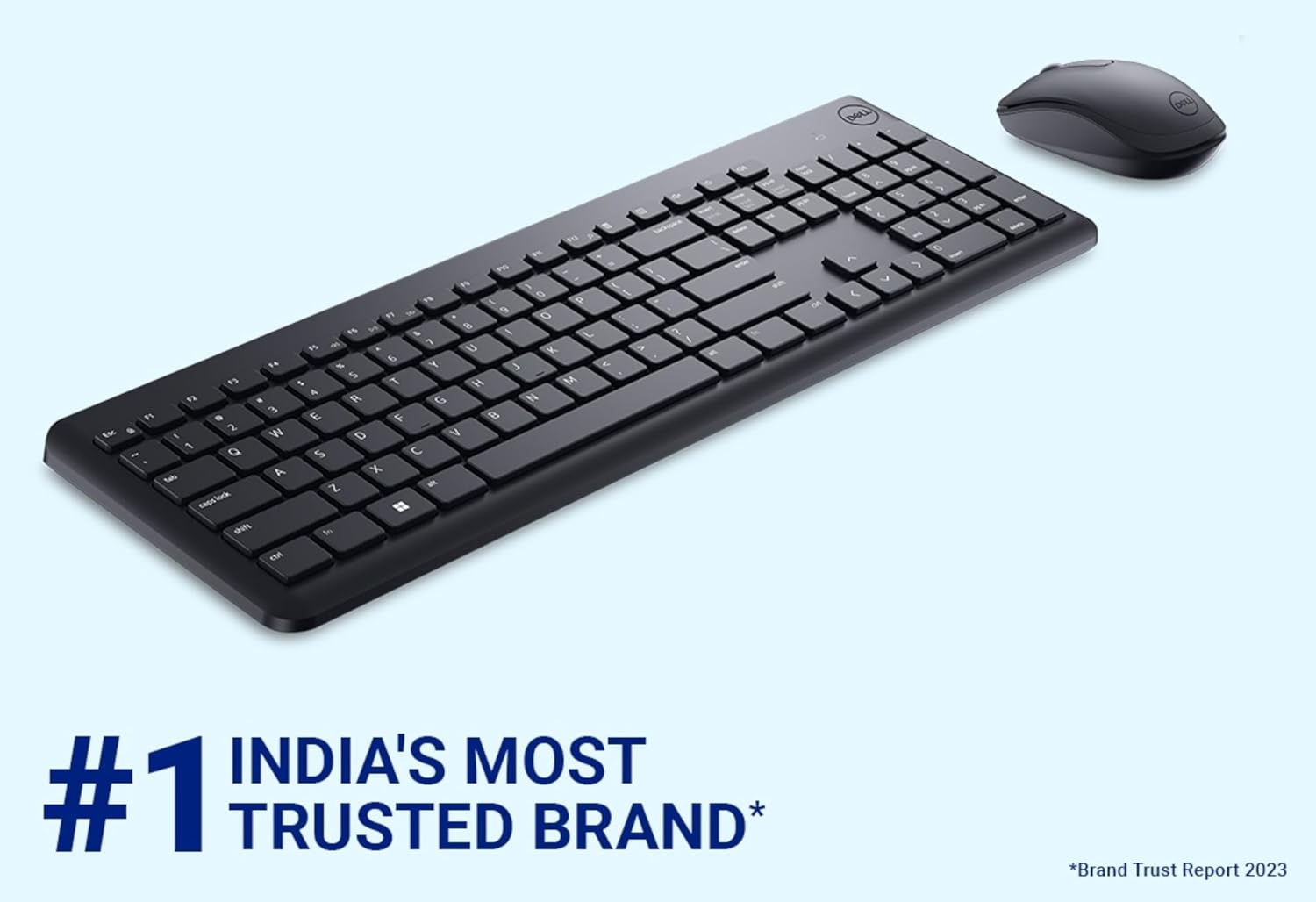 Dell KM3322W Wireless Keyboard and Mouse Combo – Anti-Fade Keys, Spill-Resistant, 36-Month Battery Life – Black - Image 5