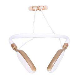 Version 1.0.0 Wireless Neckband Earphones with Deep Bass and Inbuilt Mic for Hands-Free Calling and Music