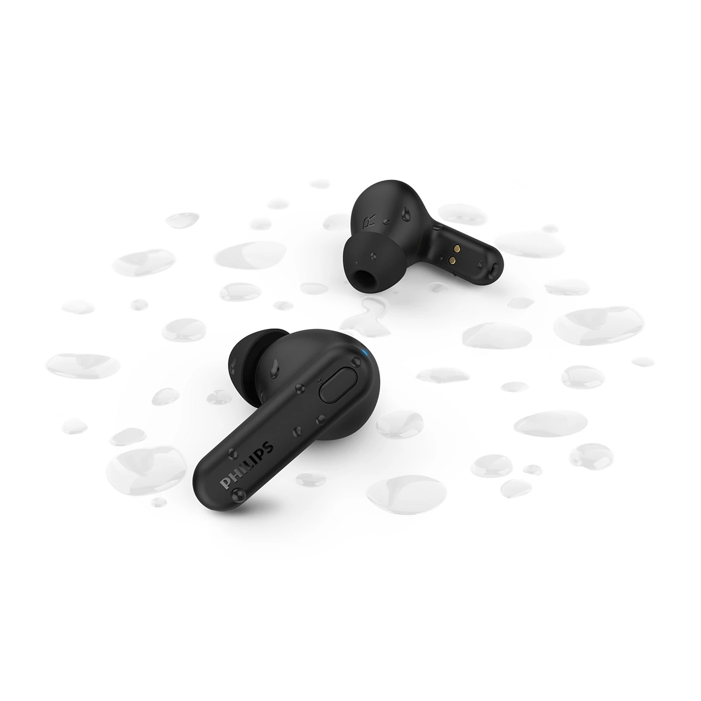 Philips TAT1108BK/00 True Wireless Earbuds, in-Ear Active Noise Cancelling Bluetooth v5.3 Earphones - Image 2