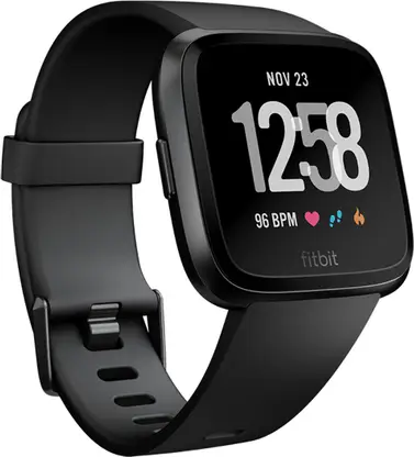 Fitbit Versa Smartwatch, Black - Image 2