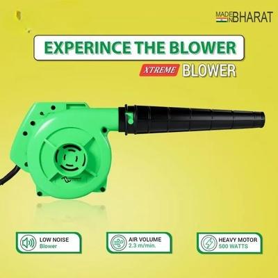 Air Blower 500W (Xtreme) Cum Dust Cleaner for AC/Home/PC, 14000 RPM Low Noise (Green) - Image 3