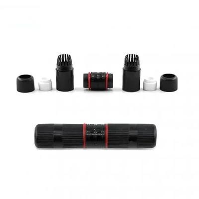 CAT6 RJ45 Waterproof, Dust Proof Inline Female to Female Coupler for Camera (Black) - Image 2