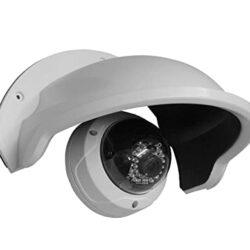 CCTV Camera ShadeCap CCTV Camera Shade/Cap - Protect CCTV Cameras from Rain,Sun,Weather and Birds (Pack of 4)