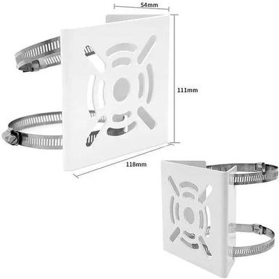 Camera Pole Mount Clamp Bracket for CCTV Security Camera Indoor&Outdoor Universal Compatible with 2 Nos. Steel Looping Ring - Image 4