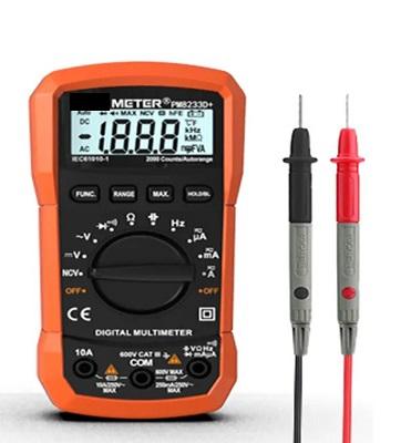 Digital Multimeter Continuity tests with NCV and Overload protection - Image 4