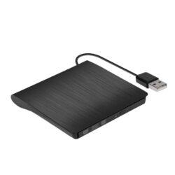External DVD Drive Case External DVD Writer/Drive Case | Popup External Mobile Optical Drive (Case Only-Drive not included) USB 3.0/ 2.0 for Desktop and Laptop Computers