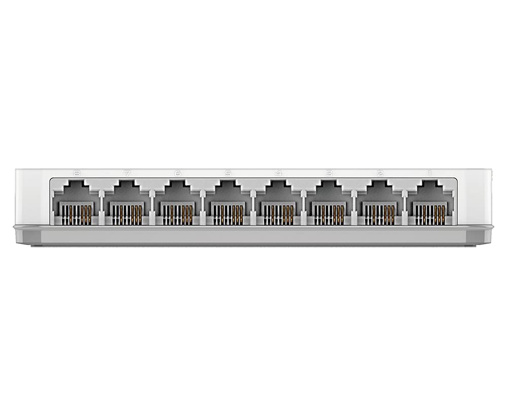 Fast Ethernet Network Switch | 5/8-Port 10/100Mbps | RJ45 Ports, Metal Body ,Plug & Play - Image 2