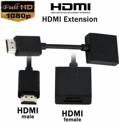 HDMI Male to Female Extension Cable HDMI Extender for Google Chrome Cast, fire tv Stick, LCD/LED , Xbox, PS3/PS4 - Image 2