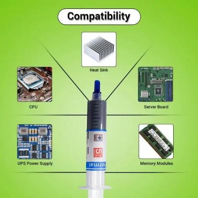 Heat Sink Paste Injection, Thermal Compound Paste Use in Coolers Heat Sink for CPU and Chipsets (Pack of 50) - Image 2