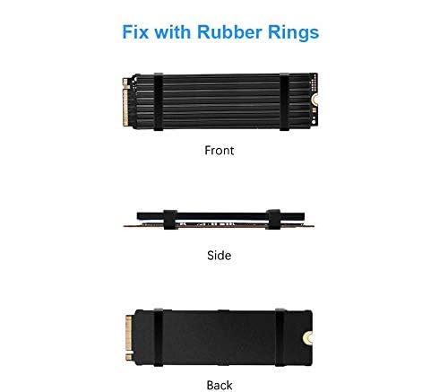 Heatsink For Ssd Nvme/Sata With Silicone Thermal Cooling Gel Pad - Image 3