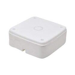 PVC Square Junction Boxes for CCTV Security Cameras (White)