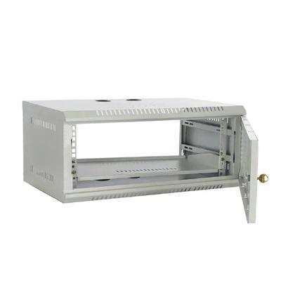 Metal CCTV Camera/Network Rack/Server Rack/ DVR/NVR Cabinet Box/DVR Rack Wall Mount with Lock (4U CCTV FOLDABLE Rack) - (Size: 56cm x 57cm x 8cm) - Image 3
