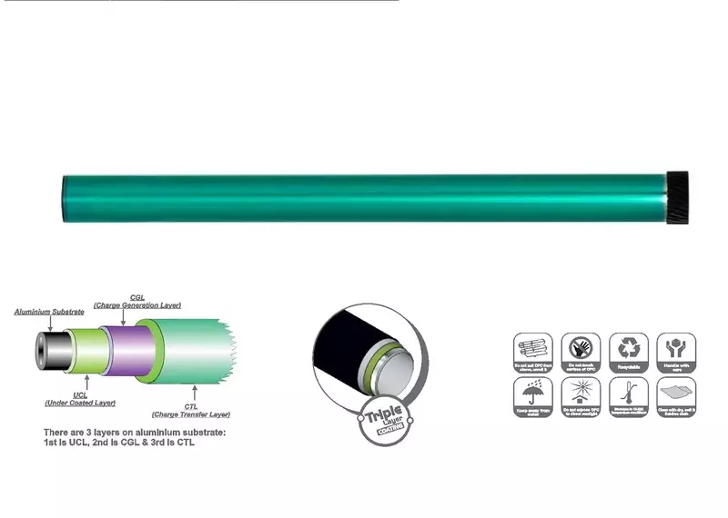 OPC Drum Premium HP 36A Compatible with HP 35A, 78A, 83A, 88A and Canon 328, 337, 912, 925 Printers - Image 4